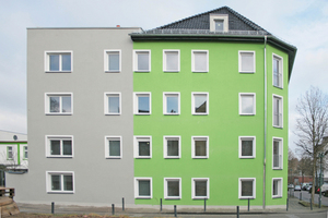  Rechts: Schon 2012 als Flüchtlingsunterkunft für Sinit und Roma umgebaute Gründerzeitbauten in der Harzer Straße in Berlin Foto: xxxxxxxxxxxxxxxxxx 