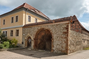  Einen ersten Preis gab es in Thüringen für den Dreiseithof Kölleda Fotos (2): Roland Rossner / Deutsche Stiftung Denkmalschutz 