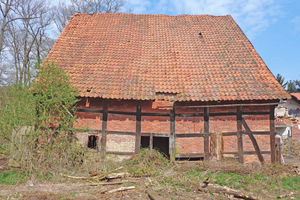  Der ehemalige Schafstall in Gütersloh vor der Sanierung und Umbau zum Wohnhaus Foto Spooren Architekten 