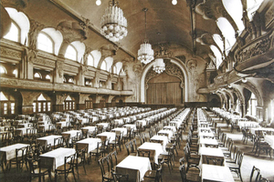  Historische Abbildung des Großen Saals in der Kongresshalle Leipzig Foto: Zoo Leipzig 