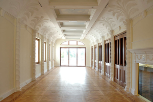  Beispiele für Stuckdekorationen in Innenräumen, die Restauro Arte Antica ausgeführt hat 