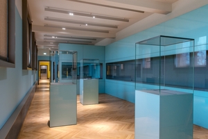  Blick in den Themenraum Bildungsziele Helden, Legenden, Vorbilder  des Herzog Anton Ulrich Museums in Braunschweig 