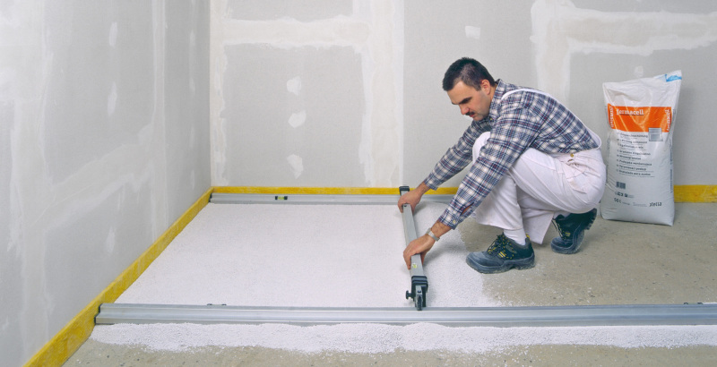 Niveauausgleich Fur Fussboden Bauhandwerk