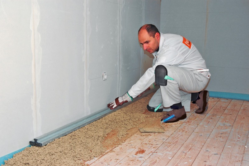 Niveauausgleich Fur Fussboden Bauhandwerk