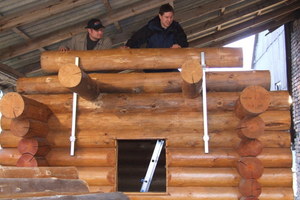  Blockhausbau Profiseminar bei Konrad Gallei Haunetal-Odensachsen 