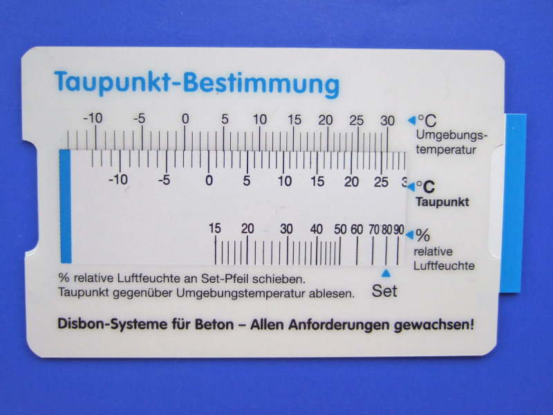Taupunkttemperaturkontrolle Bei Beschichtungsarbeiten Bauhandwerk