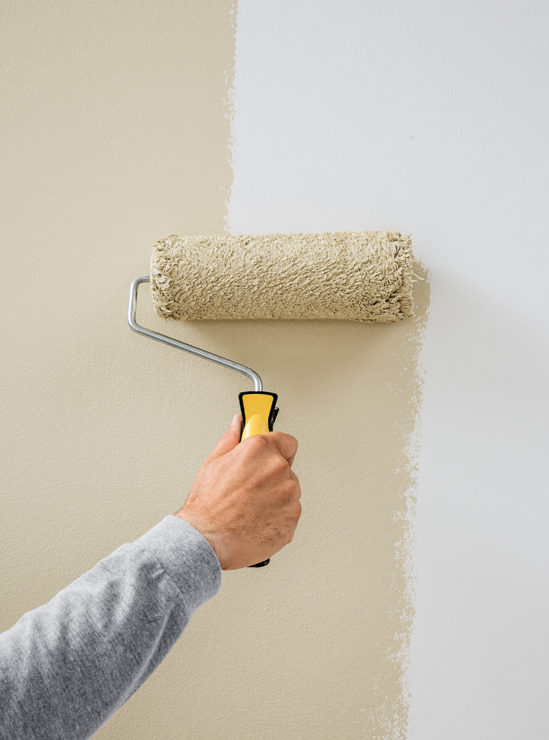 Fusselfreie Rolle bauhandwerk