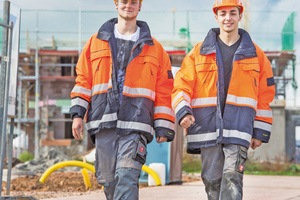  92 Prozent der für die Studie befragten Azubis sind mit ihrer Ausbildung am Bau sehr zufrieden oder zufriedenFoto: Soka-Bau 