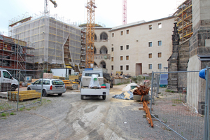  Baustelle Schloss Wittenberg und Christine-Bourbeck-Haus im Herbst 2016 Foto: Thomas Wieckhorst 