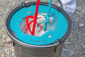  Reinigung des Mischwerkzeugs mit ?Mixer-Clear 