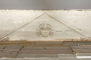  Nur der Krebs war von den Tierkreiszeichen-Reliefs noch erhalten 