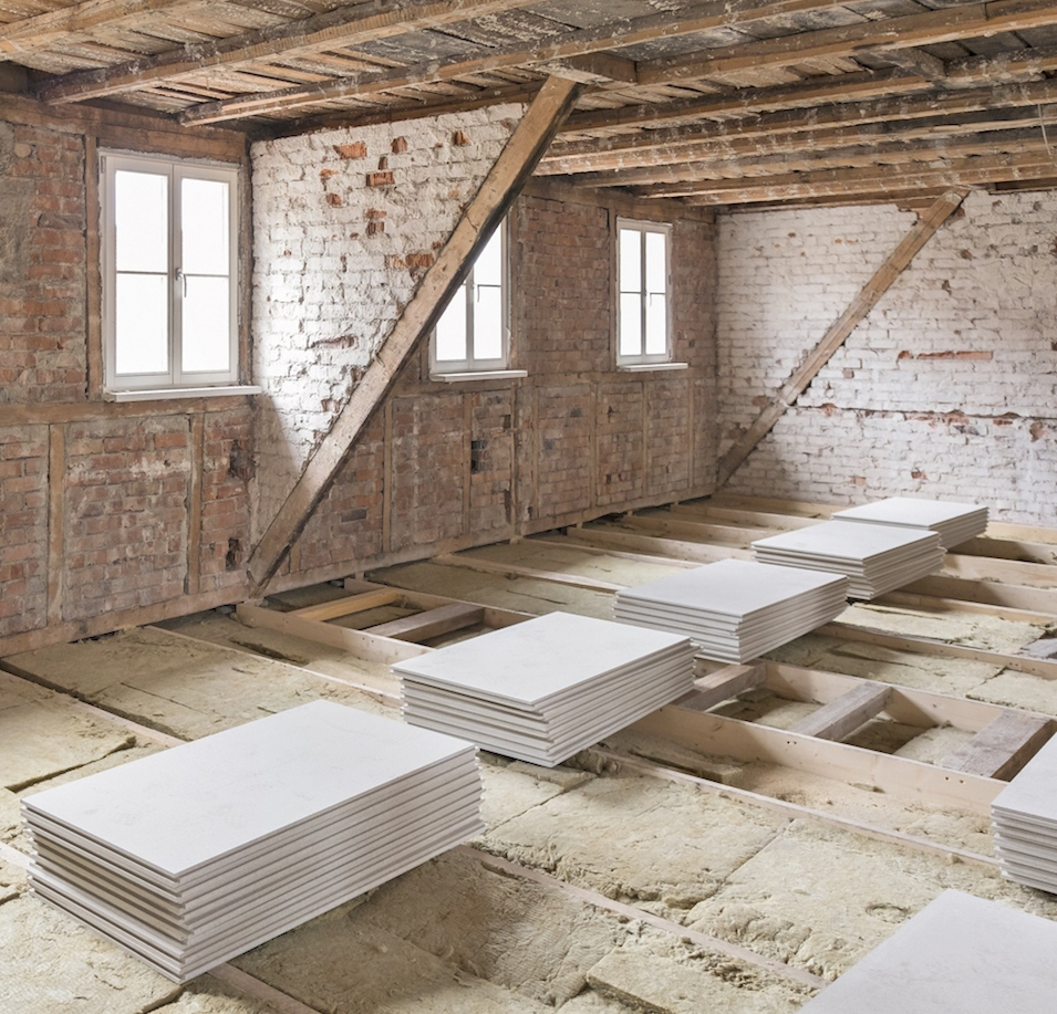 Historische Holzbalkendecke saniert - bauhandwerk