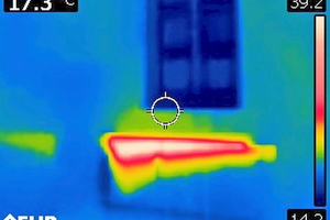  Teilweise verbessern Zusatzfunktionen, wie die intelligente Überlagerung von visuellem und IR-Bild, den Kontrast und die Orientierung im Bild (IR-Auflösung 80 x 60, ohne/mit MSX)  Fotos: Flir 