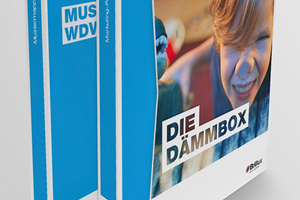  Die Brillux ?Dämmbox? bietet Malern und Stuckateuren eine Informationsgrundla-ge, um Kunden von der Qualität und dem Service ihres Unternehmens im Bereich WDVS zu überzeugen Foto: Brillux 