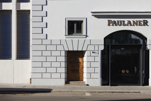  Der Haupteingang der alten Paulaner Brauerei 