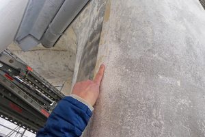  Schäden am ansonsten qualitativ hochwertigen Beton waren eher oberflächlich ? 