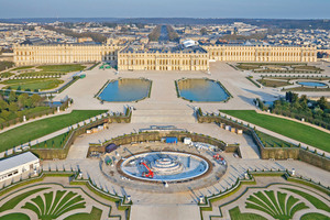  Unter Leitung von Chefarchitekt Pierre André Lablaude, Abteilung ?Monuments Historique? für historische Gebäude, wurde der Latona-Brunnen von Schloss Versailles restauriert 