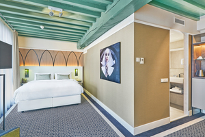  Blick in eines der Zimmer im Hotel Nassau 