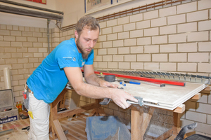  Bei den Stuckateuren erkämpfte Matthias Laurin aus Albstadt die Goldmedaille 