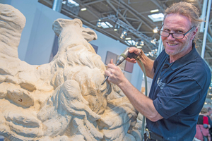  Auf der Internationalen Handwerksmesse (IHM) werden Mitte März in München die wichtigsten Trends in den bauhandwerklichen Berufen und die praktische Ausführung gezeigt  Foto: Thomas Plettenberg / GHM 