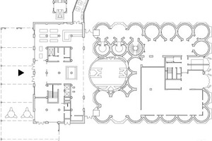  Grundriss Erdgeschoss, Maßstab 1:1000 