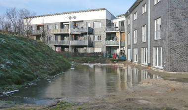 Der Geb?udesockel muss besonders vor Wasser gesch?tzt werden