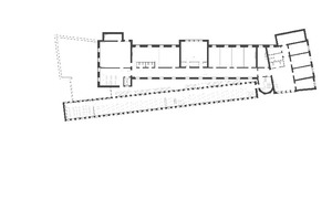  Grundriss Obergeschoss, Maßstab 1: 800 