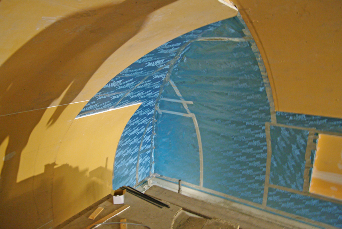 Rekonstruierte Jugendstildecke - bauhandwerk