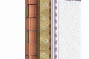  		Systemaufbau	1	Dämmplatte 		„weber.therm MW 40 			Fassade circle“	2	Schraubdübel ⇥„weber.therm SRD-5 mit 			Tellerdübel VT 112“	3	Separationsgewebe 				„weber.therm 310“	4	Armierungsgrundputz 			„weber.therm armadura 			base“	5	Armierungsmörtel leicht 			„weber.therm 302“	6	Armierungsgewebe grobe 			„weber.therm 310“	7	Mineralischer Oberputz 			(zum Beispiel „weber.			top 206 AquaBalance“) 