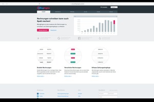  Der Startbildschirm von BillingEngine. Hier kann man die Funktion kostenlos testen 