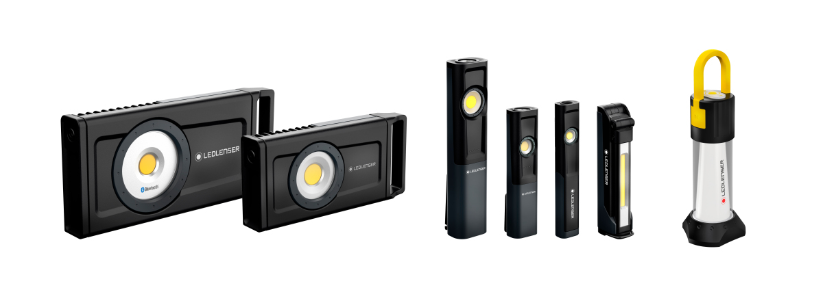 Ledlenser worklights range