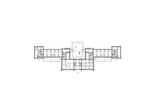  Grundriss Erdgeschoss, Maßstab 1: 850<span class="bildnachweis">Zeichnungen: Staab Architekten</span> 
