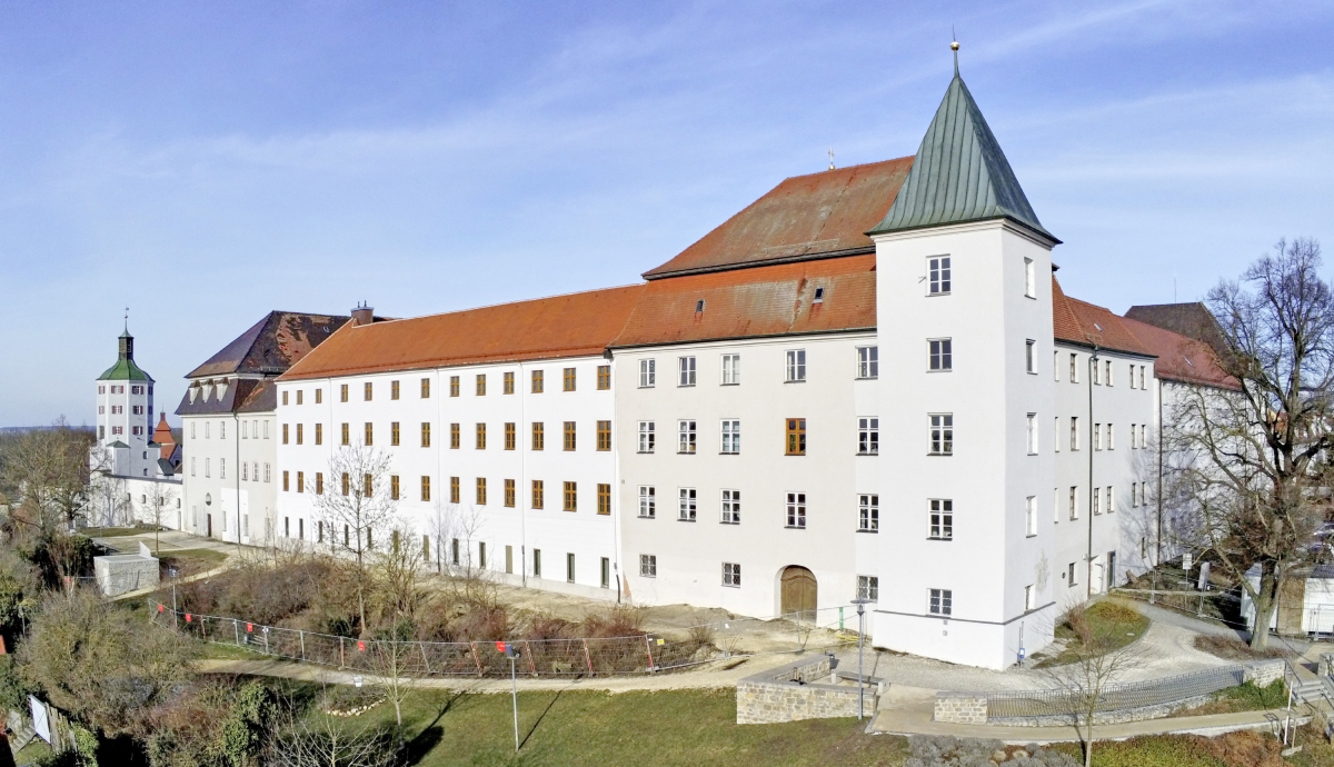 Im ersten Bauabschnitt wurde der Westflügel des Günzburger Schlosses saniert