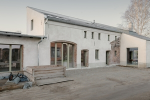  Siegerin des Velux Architekten-Wettbewerbs ist Architektin Helga Blocksdorf aus Berlin mit ihrem Projekt „Remise Rosé“: Umbau einer denkmalgeschützten Remise in Berlin 