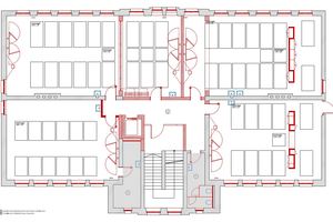  Grundriss 1. Obergeschoss, ohne Maßstab 