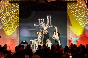  Auftritt des Deutschen Fernsehballetts auf dem Galaabend im Axica anlässlich der Preisverleihung der 12. Rigips Trophy in Berlin 