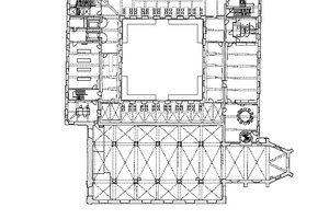  Grundriss Obergeschoss, Maßstab 1:750 Zeichnungen: Korteknie Stuhlmacher Architecten 