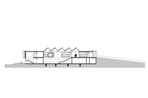  Schnitt, Maßstab 1:300 Zeichnung: Lanz · Schwager Architekten BDA 