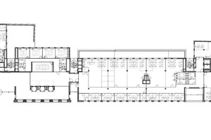  Grundriss Erdgeschoss, Maßstab 1:750 Zeichnungen: sop architekten 