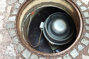  Ein eingesetzter Radonbrunnen 