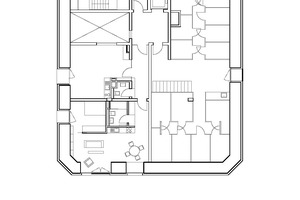  Grundriss 1. Obergeschoss, Maßstab 1:250 