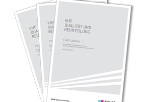  Die neue FVHF-Leitlinie „Beurteilungsmethodik und Toleranzen von vorgehängten hinterlüfteten Fassaden (VHF)“ ist ein praxisorientierter Handlungsleitfaden. 