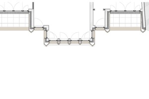  Grundriss Fassade, Maßstab 1:50 