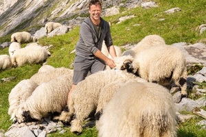  Friedrich Baur ist „Wollmann“ in der vierten
Generation.  