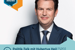  Am 13. September ist Bundesarbeitsminister Hubertus Heil (SPD) zu Gast in der Politik-Arena.  