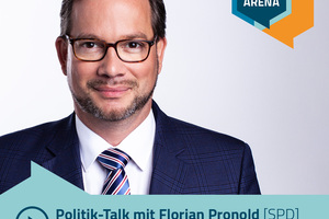  In der kommenden Politik-Arena am 19. August zu Gast: MdB Florian Pronold (SPD).  