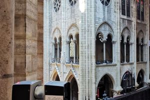  3D-Messungen mit dem 3D „Focus“-Laser-Scanner von Faro in der Kathedrale Notre-Dame de Paris 