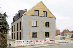  Das größte gedruckte Wohnhaus Europas wurde von der Rupp Gebäudedruck in Wallenhausen errichtet 