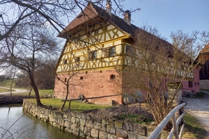  Die Mühle aus Unterschlauersbach in diesem Frühjahr 