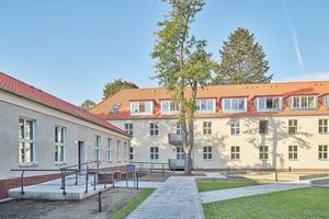  Das denkmalgeschützte Ensemble „The Metropolitan Park“ in Berlin-Staaken hat sich zu einem grünen Wohnquartier mit höchstem Komfort entwickelt  